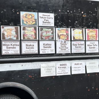 Tokyo Sando - Truck menu - Japanese Near Me - Portland, Oregon Tokyo Sando - Truck menu - Japanese Near Me - Portland, Oregon