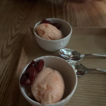 PiDGiN - kitchen gift: blood orange sorbet with yuzu mascarpone - Japanese Near Me - Vancouver, British Columbia PiDGiN - kitchen gift: blood orange sorbet with yuzu mascarpone - Japanese Near Me - Vancouver, British Columbia