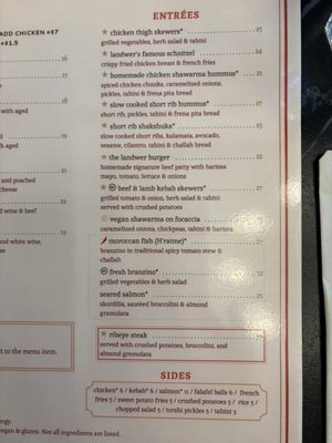 Menu photo 6 Cafe Landwer Boca Raton, FL
