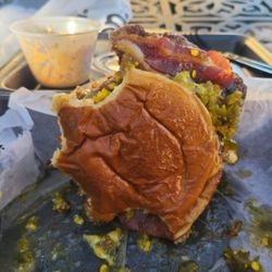 Tio's Table - Candied Jalapno Smash Burger