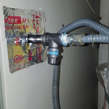 Heritage Valley Air Company - Hardline installed intead of the flex line that ran thru the unit - Heating & Air Conditioning/HVAC Near Me - Fillmore, California