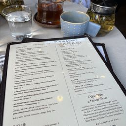 Love that they offer a gluten/dairy free edited menu. Super thoughtful and empowering