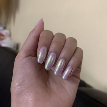 Divine Nails And Lashes - Another beautiful chrome gel manicure by Dianne :) - Nail Salons Near Me - Irvine, California Divine Nails And Lashes - Another beautiful chrome gel manicure by Dianne :) - Nail Salons Near Me - Irvine, California