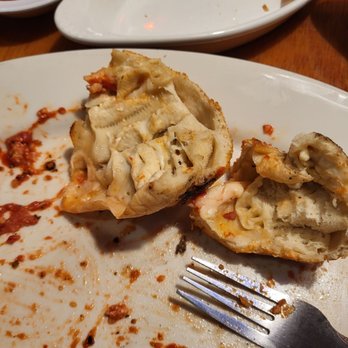 Dinapoli's Fire House - Raw dough in my Stromboli. Ruined, what started as a decent dinner - Pizza Near Me - Apple Valley, California