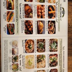 Pho Thai 66 - Menu#1side