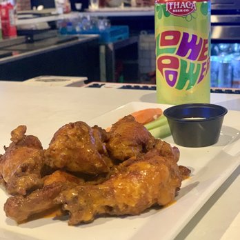 HK Kitchen & Draft House - Mild Wings so great! - Bars Near Me - Bronx, New York