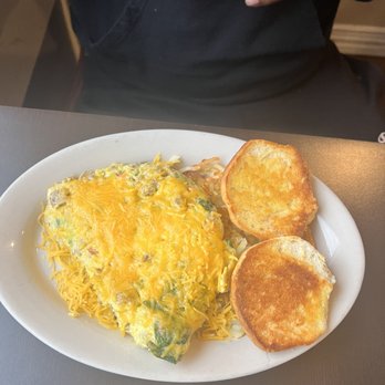 Toasterz Cafe - OMELETTE TO DIE FOR !!!!!! Best thing on menu . - Breakfast & Brunch Near Me - Houston, Texas