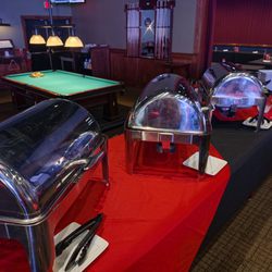 Dave & Buster's Hollywood - Some grub provided by Dave & Busters for a work event