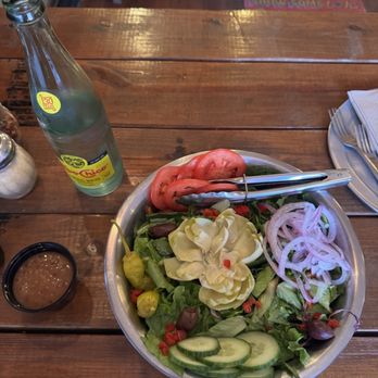 Loop & Lil's Pizza - Greek salad without meat and cheese - Pizza Near Me - Lockhart, Texas Loop & Lil's Pizza - Greek salad without meat and cheese - Pizza Near Me - Lockhart, Texas