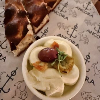Ancora Osteria - focaccia & whipped ricotta - Italian Near Me - Santa Barbara, California Ancora Osteria - focaccia & whipped ricotta - Italian Near Me - Santa Barbara, California