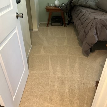 Peninsula Chem-Dry - This part of the carpet was stained w/black marks from my husbands shoes. Now, the carpet looks brand new again! - Carpet Cleaning Near Me - Belmont, California Peninsula Chem-Dry - This part of the carpet was stained w/black marks from my husbands shoes. Now, the carpet looks brand new again! - Carpet Cleaning Near Me - Belmont, California