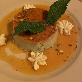 La Rocca Osteria - My friends pistachio panna cotta - Italian Near Me - Montclair, New Jersey