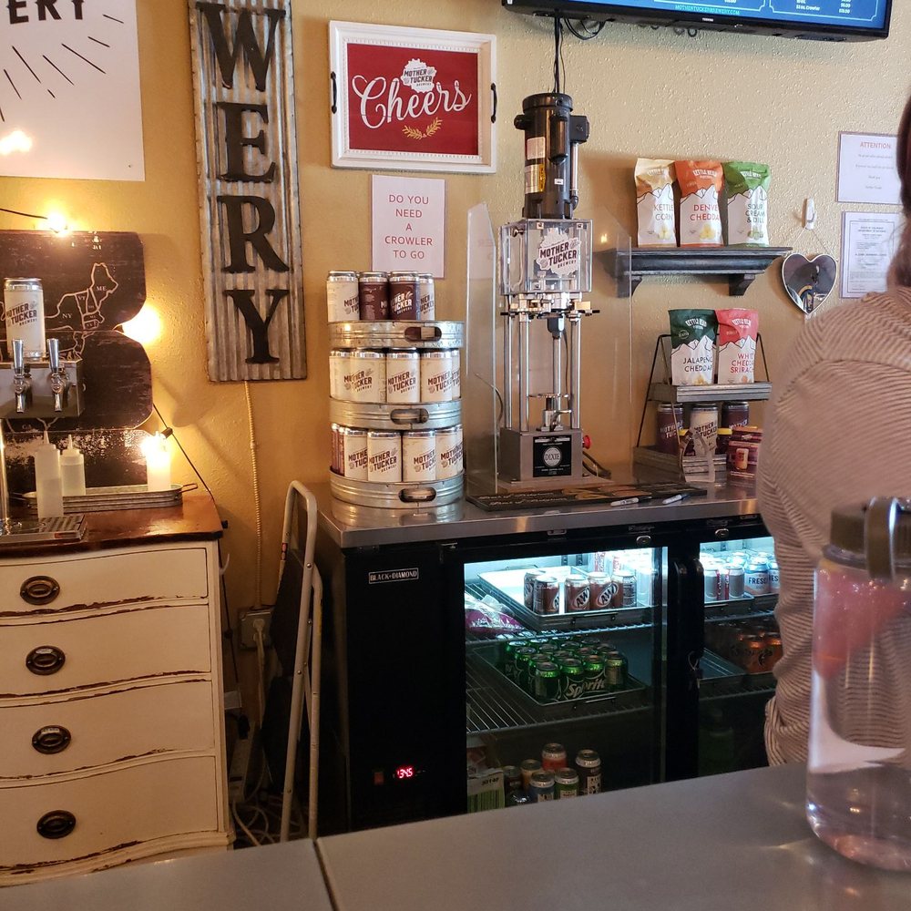 Mother Tucker Brewery - Crowler machine - Breweries Near Me - Thornton, Colorado Mother Tucker Brewery - Crowler machine - Breweries Near Me - Thornton, Colorado