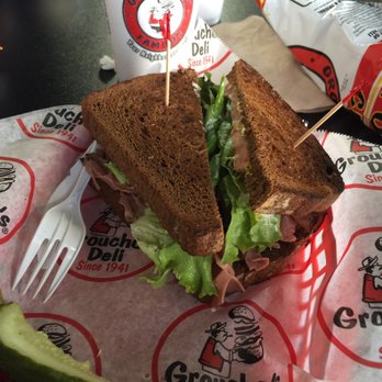 Groucho's Deli - Special order request of beef and bread sandwich. You can literally combine any meats and bread and create your sandwich. - Delis Near Me - Augusta, Georgia