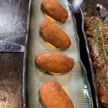 Madrid Tapas Y Vinos - Croquetas de Jamon Serrano - Spanish Near Me - Miami, Florida Madrid Tapas Y Vinos - Croquetas de Jamon Serrano - Spanish Near Me - Miami, Florida