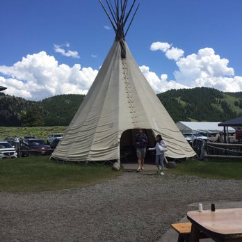 Dornans’ - You can eat inside if there is an open seat and the tables are clean! - Resorts Near Me - Moose, Wyoming
