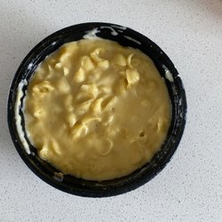 Not very appetizing Mac and cheese