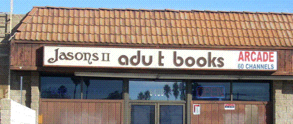 Photo of Jasons II Adult Books - North Hollywood, CA, US. corner of Victory Blvd & Tujunga Ave
