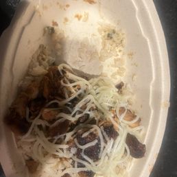 This was right when he opened it. There was barely any rice in it. This was right when he opened it. There was barely any rice in it.