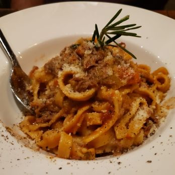 Bono Trattoria - Homemade Fettuccine with homemade lamb ragu - Pizza Near Me - New York, New York