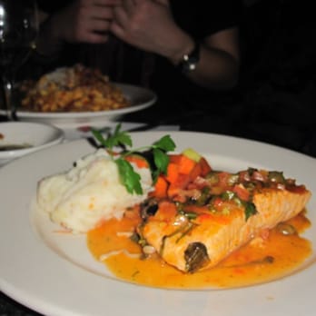 Via Della Pace - Salmon - Italian Near Me - New York, New York Via Della Pace - Salmon - Italian Near Me - New York, New York