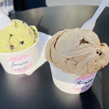 Jasmine Creamery - Cookies N Matcha and Vietnamese Coffee flavors - Ice Cream & Frozen Yogurt Near Me - San Gabriel, California