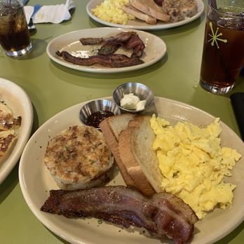 Snooze, an A.M. Eatery - Two orders of Snooze Classic Breakfast. - Breakfast & Brunch Near Me - Cedar Park, Texas Snooze, an A.M. Eatery - Two orders of Snooze Classic Breakfast. - Breakfast & Brunch Near Me - Cedar Park, Texas