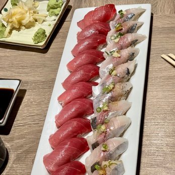 Kaito Sushi - Our 3rd and 4th piece in the omakase - Sushi Bars Near Me - Encinitas, California