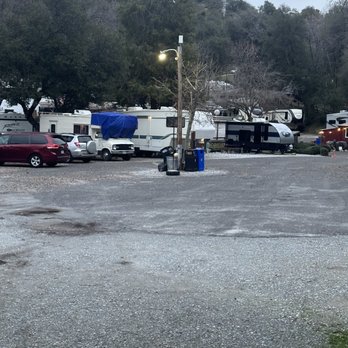 49er RV Ranch - The center of our sites with the trash - RV Parks Near Me - Columbia, California