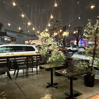 Love - Patios in the rain - Vegan Near Me - West Hollywood, California