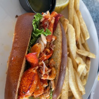 Poseidon - Lobster roll. Amazing! - Seafood Near Me - Hilton Head Island, South Carolina Poseidon - Lobster roll. Amazing! - Seafood Near Me - Hilton Head Island, South Carolina