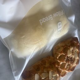 Honey almond pastry and pillow Milk Pillow Bread Honey almond pastry and pillow Milk Pillow Bread