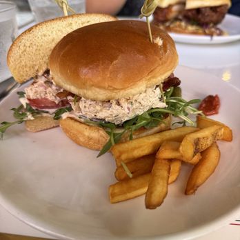 Fete - Smoked Ono club sandwich - New American Near Me - Honolulu, Hawaii