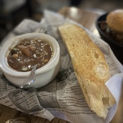The Mary Wee Pub - Beef Barley Soup!  The perfect go to!
