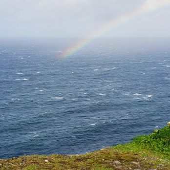 Cliffs of Moher - Rainbow out over the Atlantic Ocean! - Local Flavor Near Me - Liscannor, CE Cliffs of Moher - Rainbow out over the Atlantic Ocean! - Local Flavor Near Me - Liscannor, CE