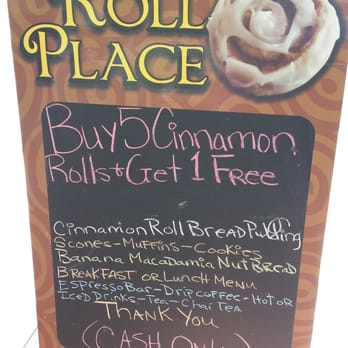 Cinnamon Roll Place - Look at the deal! If you buy 5 rolls, you get one free! - Bakeries Near Me - Kihei, Hawaii Cinnamon Roll Place - Look at the deal! If you buy 5 rolls, you get one free! - Bakeries Near Me - Kihei, Hawaii