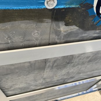 EZ Billiards - This shows the extensive crack in the slate on the undersurface of the table. - Pool & Billiards Near Me - Santa Clarita, California EZ Billiards - This shows the extensive crack in the slate on the undersurface of the table. - Pool & Billiards Near Me - Santa Clarita, California