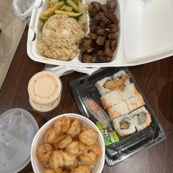 Miyabi Jr - Steak hibachi shrimp tempura roll and shrimp bowl - Sushi Bars Near Me - Fayetteville, North Carolina Miyabi Jr - Steak hibachi shrimp tempura roll and shrimp bowl - Sushi Bars Near Me - Fayetteville, North Carolina