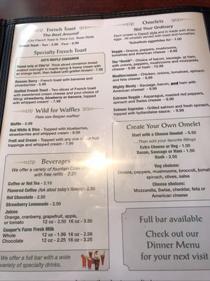 Menu photo 6 Eller's Restaurant Cherry Valley, MA