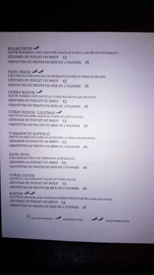 Menu photo 5 Lueur du Mekong Granby, QC Menu photo 5 Lueur du Mekong Granby, QC