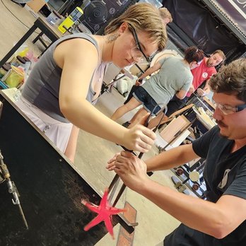 Burnt Glassworks - Pushing the glass - Glass Blowing Near Me - Jacksonville, Florida Burnt Glassworks - Pushing the glass - Glass Blowing Near Me - Jacksonville, Florida