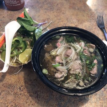 Paris Banh Mi - Beef pho with all the fixings - Vietnamese Near Me - Collierville, Tennessee