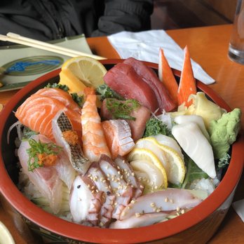 Nanami Cafe - Chirashi Entree - Sushi Bars Near Me - Baltimore, Maryland