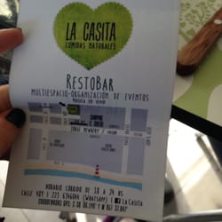La Casita - Mapa y telefono para reservar