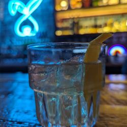 Mayawell Bar - Oaxacan Old Fashioned: Reposado tequila, mezcal, chocolate-mole bitters, agave, & orange oil
