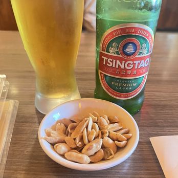 Taba Taba China Bistro - I ordered a Tsing Tao to have while waiting for my "to go" order. The owner also nicely gave me some peanuts to munch on. Wow!! - Chinese Near Me - Los Gatos, California Taba Taba China Bistro - I ordered a Tsing Tao to have while waiting for my "to go" order. The owner also nicely gave me some peanuts to munch on. Wow!! - Chinese Near Me - Los Gatos, California