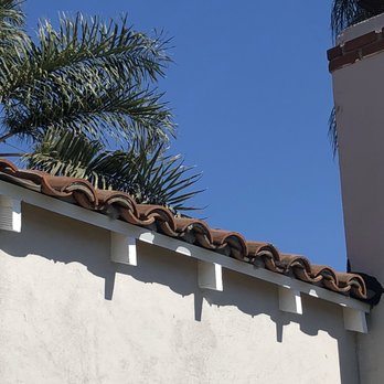 A-1 All American Roofing - Looks like tiles are missing and there is cement under some and not others - Roofing Near Me - Carson, California A-1 All American Roofing - Looks like tiles are missing and there is cement under some and not others - Roofing Near Me - Carson, California