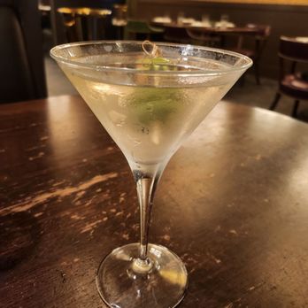 Coast Range - Vaquero Tito's Dirty, Danish Blue Cheese Olive Martini - Steakhouses Near Me - Solvang, California