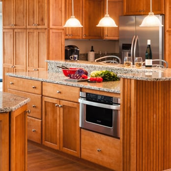 Capewide Enterprises - Kitchen Remodeling project in Cotuit. Omega Kitchen Cabinets. - Plumbing Near Me - Mashpee, Massachusetts