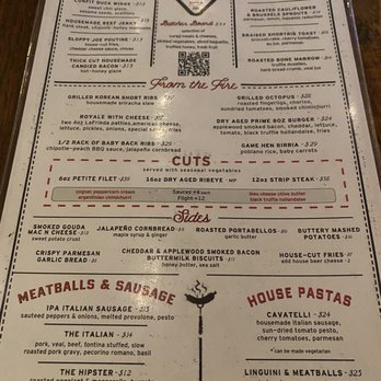 Butcher Bar - Menu - Steakhouses Near Me - Philadelphia, Pennsylvania Butcher Bar - Menu - Steakhouses Near Me - Philadelphia, Pennsylvania